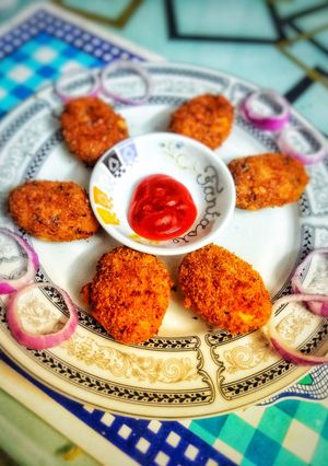 A picture of Mix veg kabab.