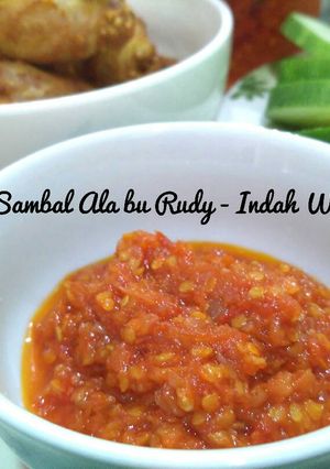 Foto resep Sambal ala bu rudy