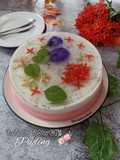 Edible Flowers Pudding 💛
