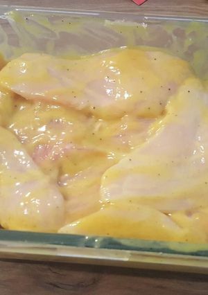 Mézes-mustáros pác recept fotója