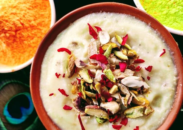 Steps to Prepare Quick Thandai phirni