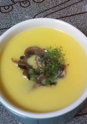 南瓜蘑菇濃湯 的食譜成品照片