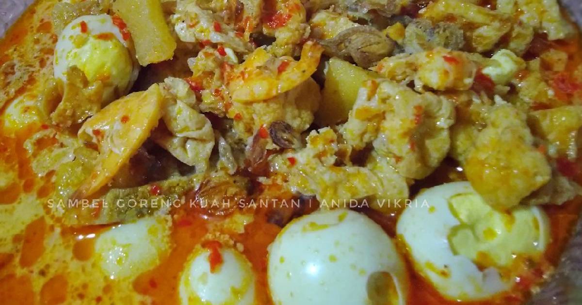 19 resep  sambal goreng tahu  kuah santan enak dan sederhana 