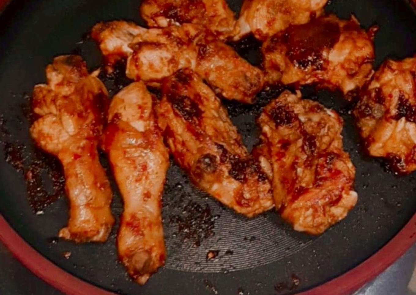 Ayam panggang teflon cepat saji
