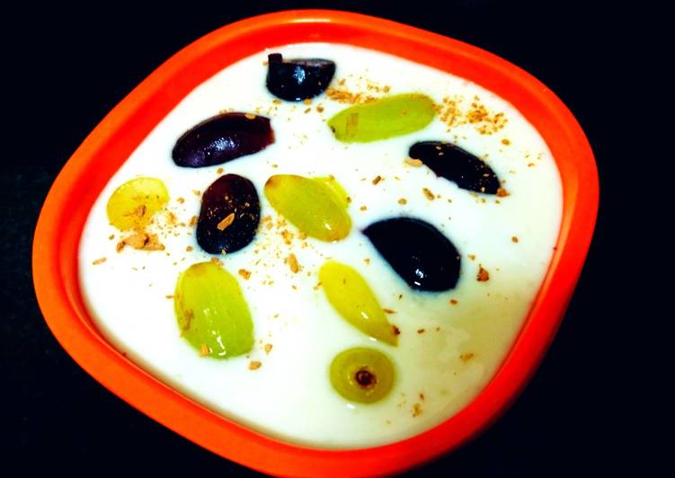 Step-by-Step Guide to Make Award-winning Grapes raita