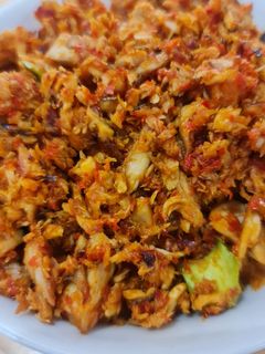 Foto resep Tongkol Suwir Pedas