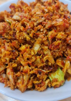 Foto resep Tongkol Suwir Pedas