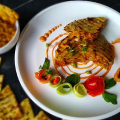 A picture of Pav bhaji Quesadilla.