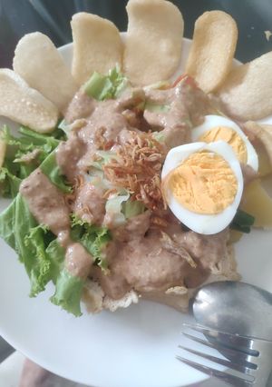 Foto resep Gado gado siram jawa timur