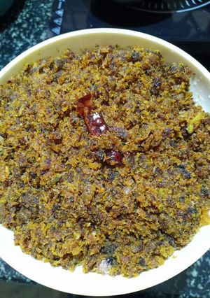 A picture of Fish bhurji.