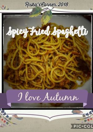 Foto resep Spaghetti Goreng Pedas