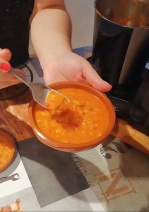 Una foto de Bacalao ajoarriero con Mambo