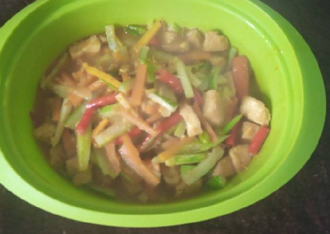 Resep Sayur Acar Tahu Resep Sayur Acar Tahu
