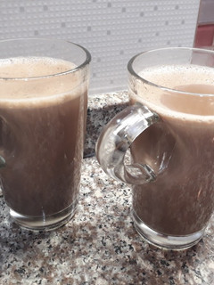 Una foto de Chocolate caliente con cacao en polvo