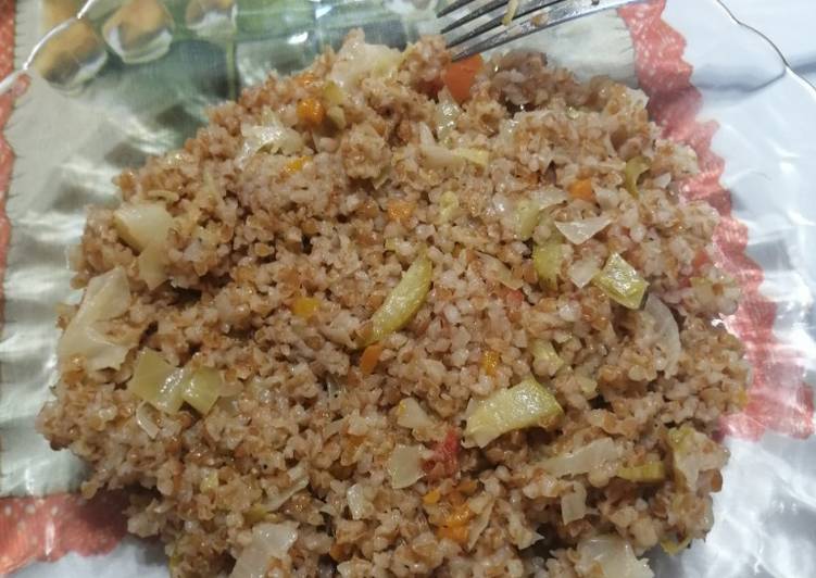 Bulgur with vegetables