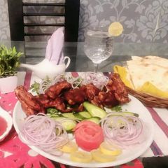 Chicken wings masala🍗 #fastfood A picture of Chicken wings masala🍗 #fastfood.