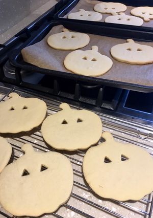 A picture of Easy Halloween Biscuits.