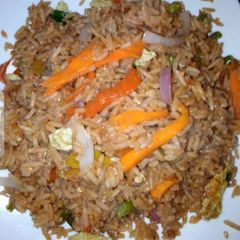 A picture of Egg fried rice.