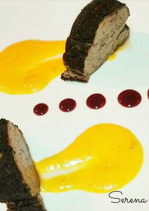 Foto di Filetto di maiale al caffè