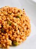 ข้าว bulgur อบซอสมะเขือเทศ