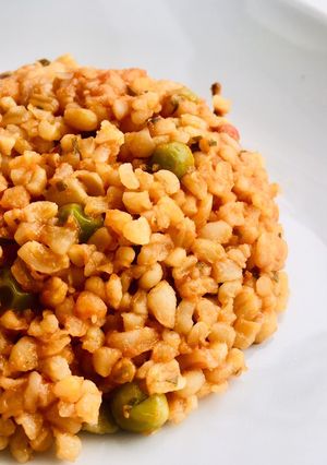 รูปของ ข้าว bulgur อบซอสมะเขือเทศ