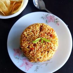 A picture of Tomato Rice.