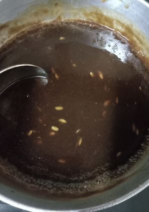 A picture of Imli chutney.