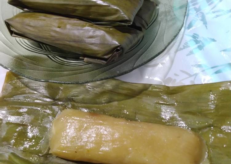 resep cara mengolah Lemet singkong