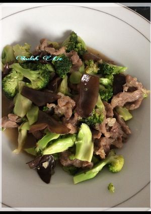 Foto resep Tumis Sapi cah Brokoli