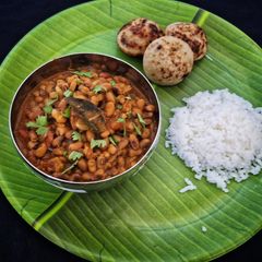 A picture of Kaalu Palya (Cowpeas Stir-Fry).
