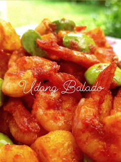 Foto resep Udang Balado Kentang Pete