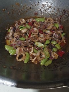 Foto resep Sambal Cumi Petai
