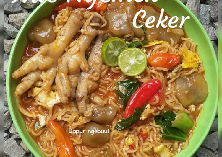 Indomie Nyemek Ceker