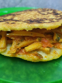 Una foto de Arepa de Arvejas sin harina ni huevo