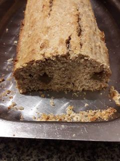Una foto de Budín integral con dulce de batata