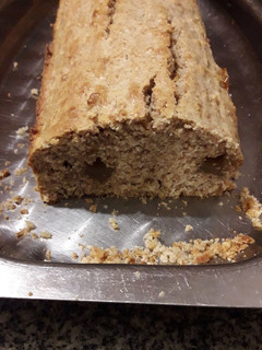 Una foto de Budín integral con dulce de batata