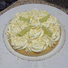 A picture of Key Lime Pie.