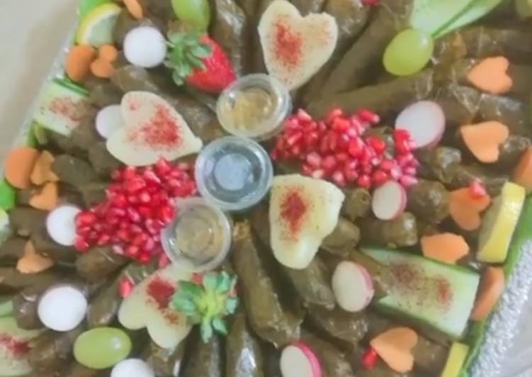 محشي ورق العنب بدبس الرمان لذيذ