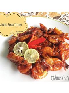 Foto resep Udang Madu Bakar Teflon 🦐