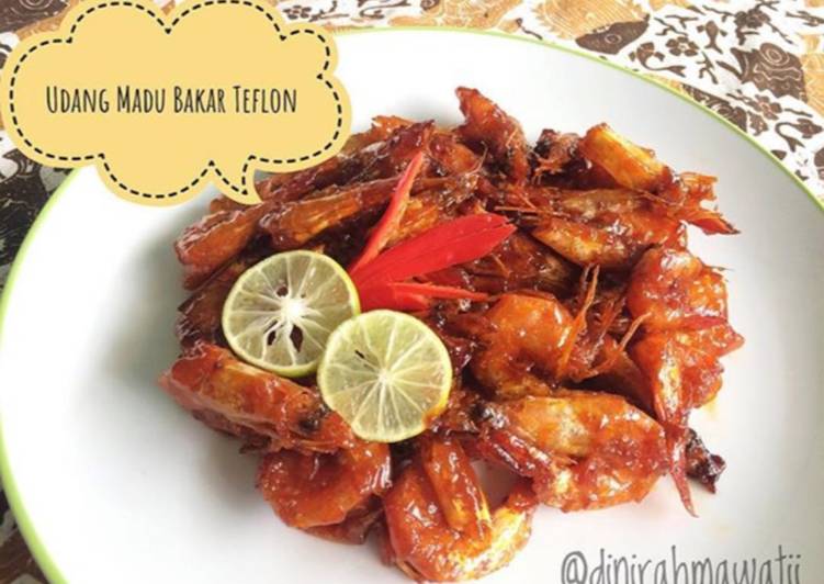 Resep Udang Madu Bakar Teflon 🦐 yang Menggugah Selera