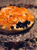 Blueberry & Apple Rose Tart