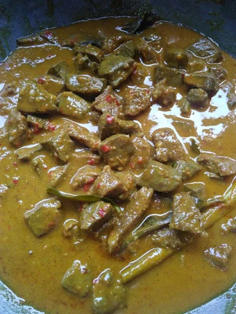 Langkah Gampang Menyiapkan Resep Besengek daging + hati sapi (khas Belitung) Anti Ribet, Mantap Sekali