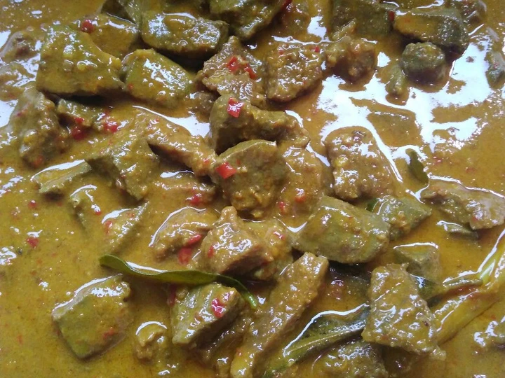 Langkah Gampang Menyiapkan Resep Besengek daging + hati sapi (khas Belitung) Anti Ribet, Mantap Sekali