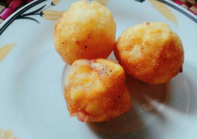 resep cara buat Bola Bola Singkong #indonesiamemasak