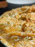Cottage pie dengan mac and cheese crust