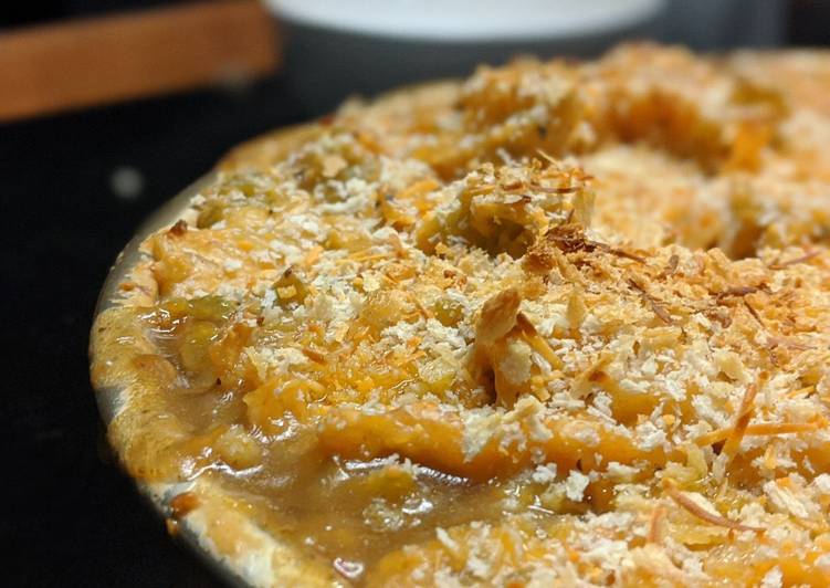 Resep Cottage pie dengan mac and cheese crust yang Sempurna