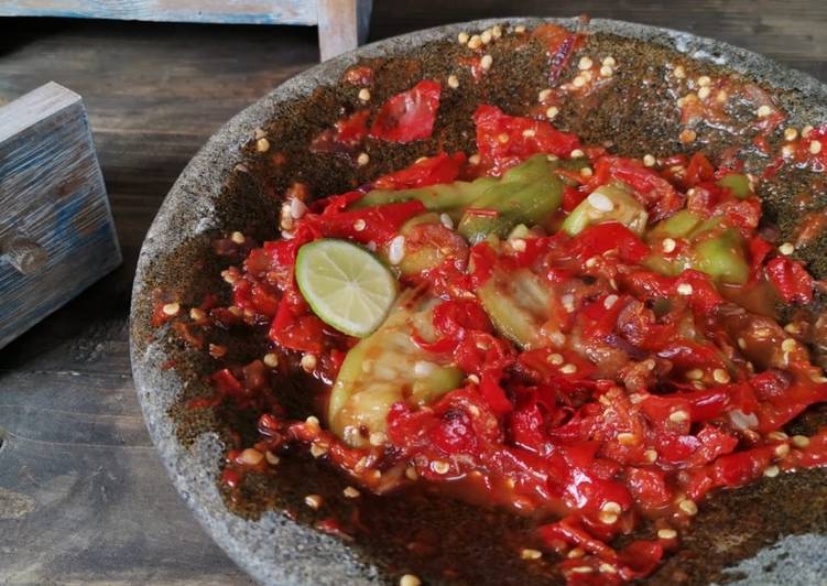 Anti Ribet, Memasak Sambal gambas/oyong Bunda Pasti Bisa