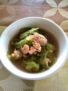 รูปของ แกงเลียงมะระกุ้ง 🥘 #อาหารไทยง่ายๆ