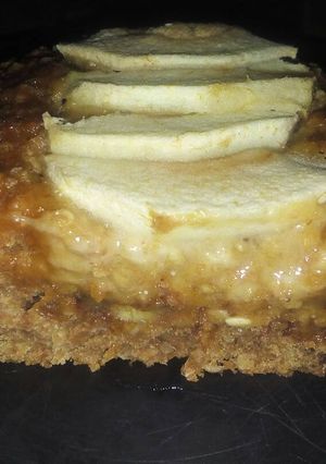 Una foto de Budín integral de banana y manzana