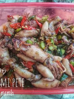 Foto resep Oseng cumi pete
